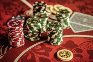 Our for4d live casino studio showing blackjack table and mobile player experience